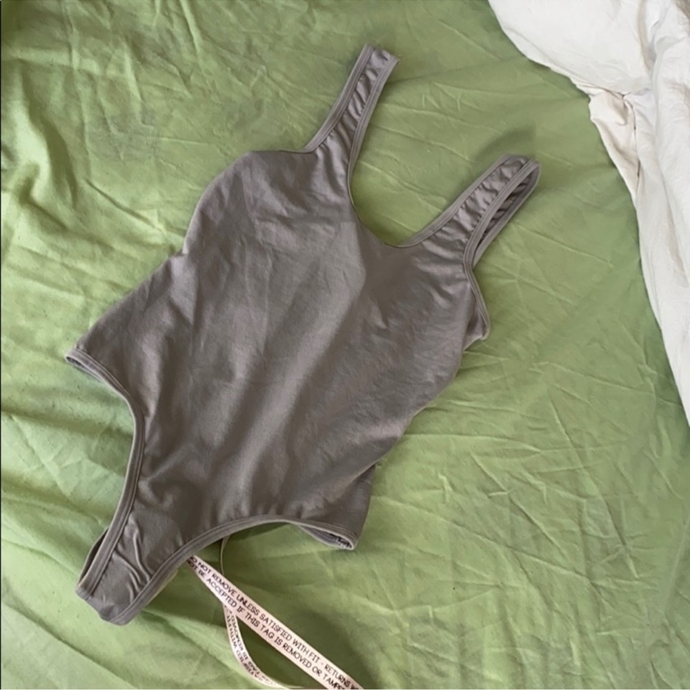 House of CB grey body suit